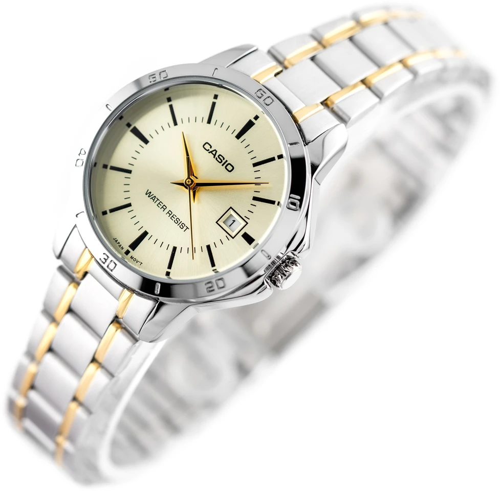 Moteriškas laikrodis CASIO LTP-V004SG-9A (zd568f) + BOX