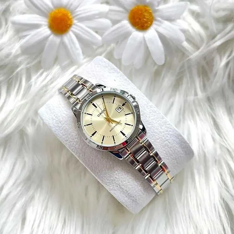 Moteriškas laikrodis CASIO LTP-V004SG-9A (zd568f) + BOX