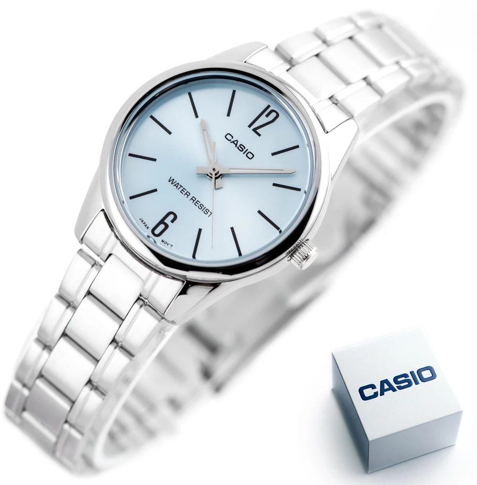 Moteriškas laikrodis CASIO LTP-V005D-2B (zd586n) + BOX