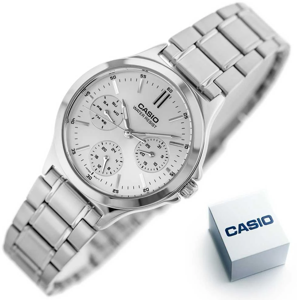 Moteriškas laikrodis CASIO LTP-V300D-7A (zd566a) + BOX