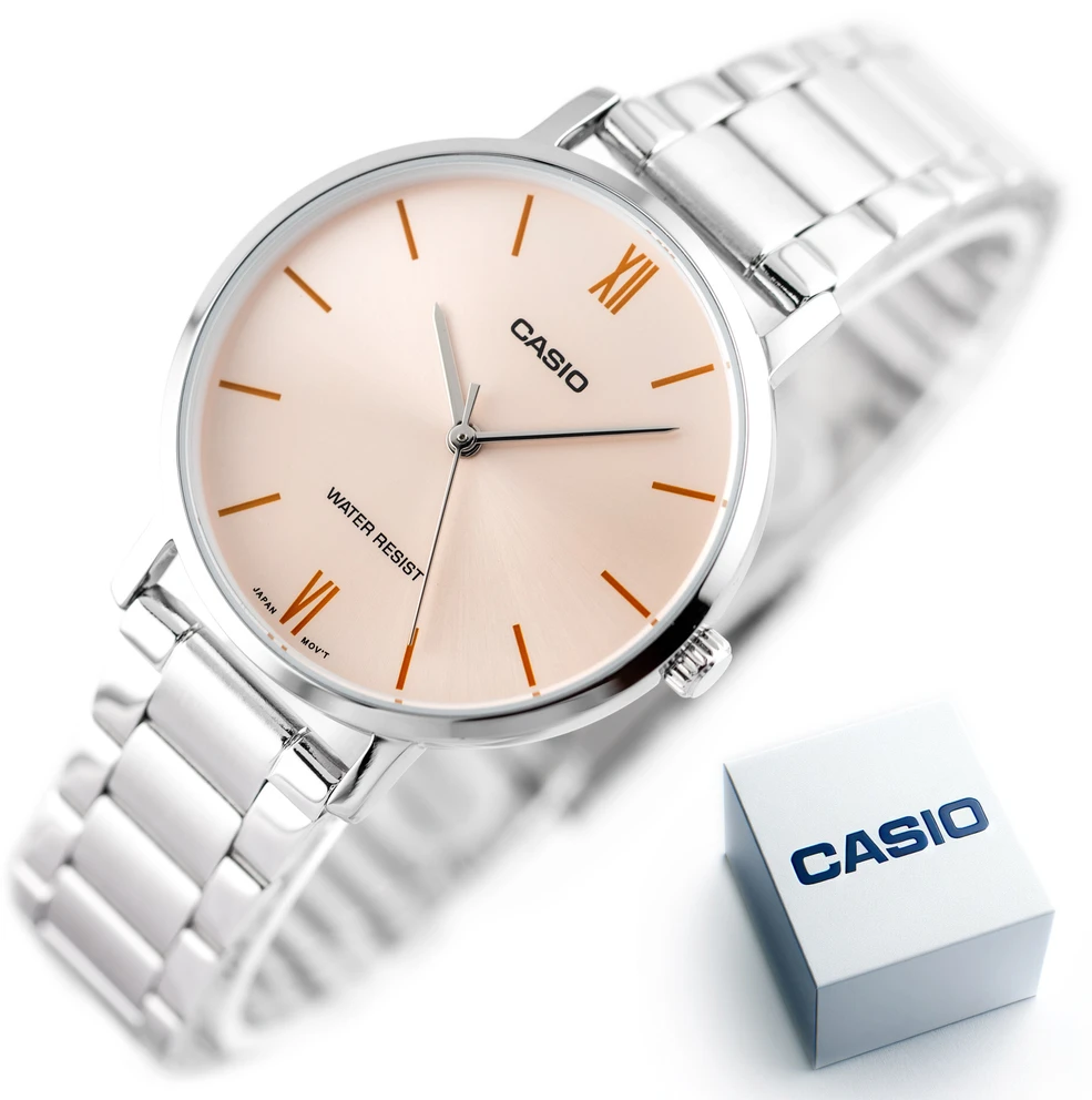 Dajar Moteriškas laikrodis CASIO LTP-VT01D-4B + BOX (zd613m)