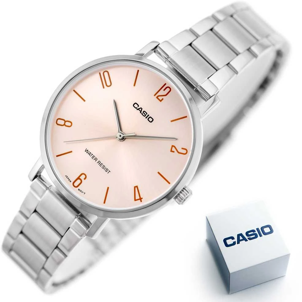 Moteriškas laikrodis CASIO LTP-VT01D-4B2 + BOX (zd613l)