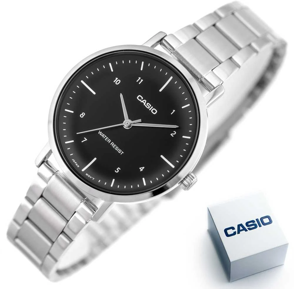Moteriškas laikrodis CASIO LTP-VT03D-1B (zd661a) + BOX