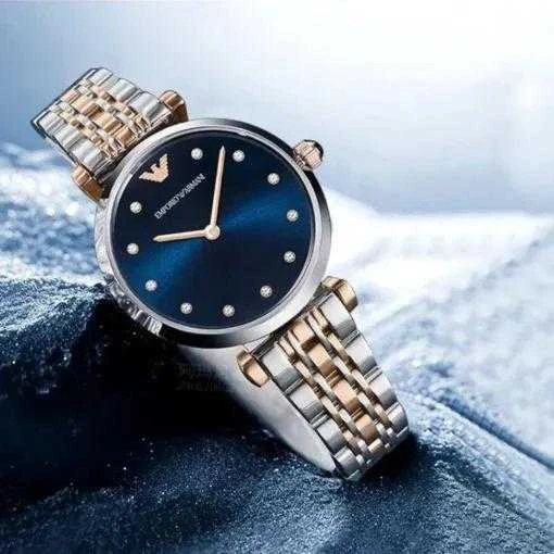 Moteriškas laikrodis EMPORIO ARMANI AR11092 - Gianni T-bar + BOX