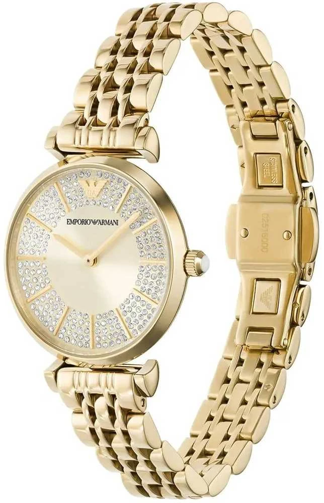 Moteriškas laikrodis EMPORIO ARMANI AR11605 - GIANNI T-BAR (zi512f) + BOX