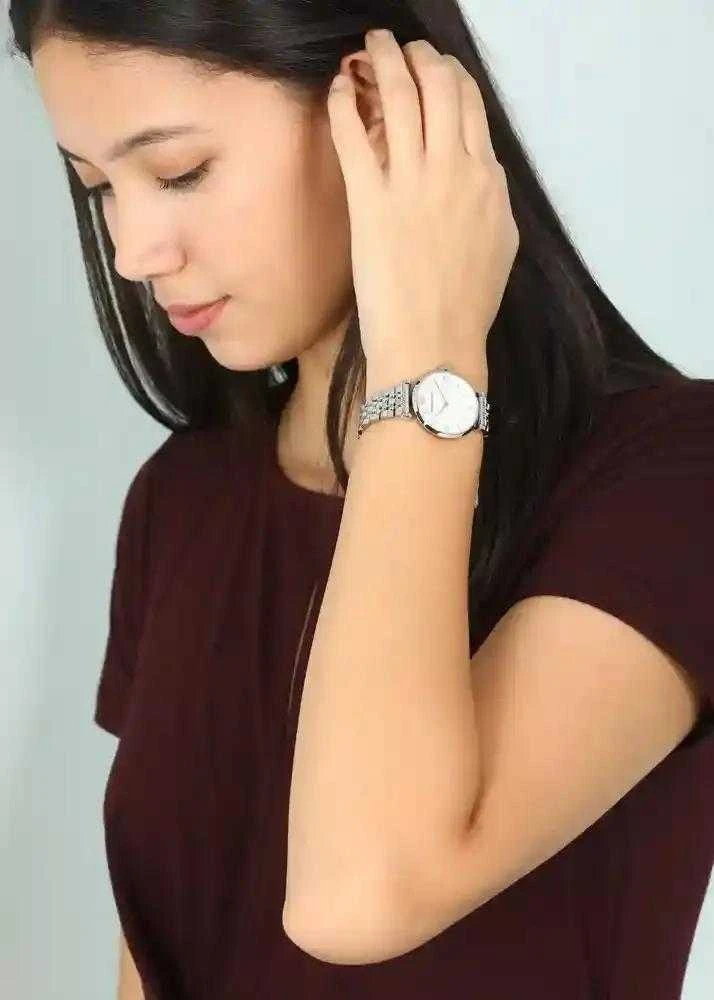 Moteriškas laikrodis EMPORIO ARMANI AR1682 - GIANNI T-BAR (zi511h)