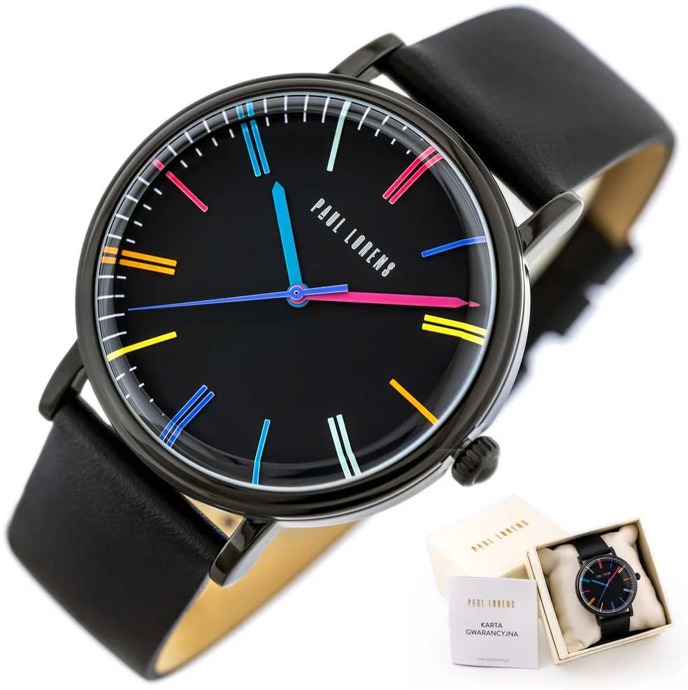 Moteriškas laikrodis PAUL LORENS 41mm PL12600A2-1A1 (zg586a) + BOX