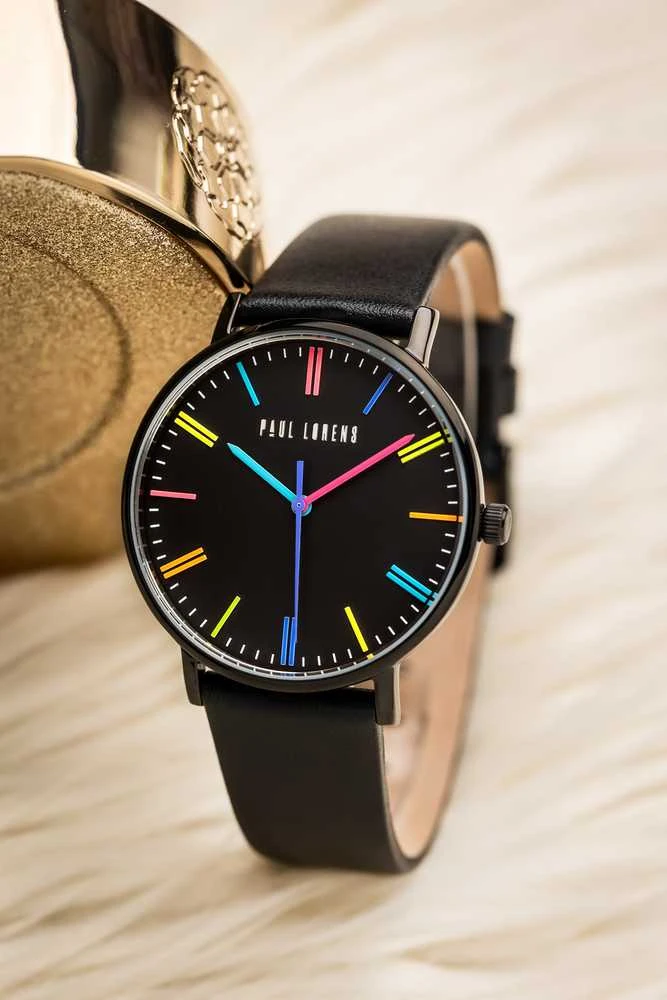 Moteriškas laikrodis PAUL LORENS 41mm PL12600A2-1A1 (zg586a) + BOX