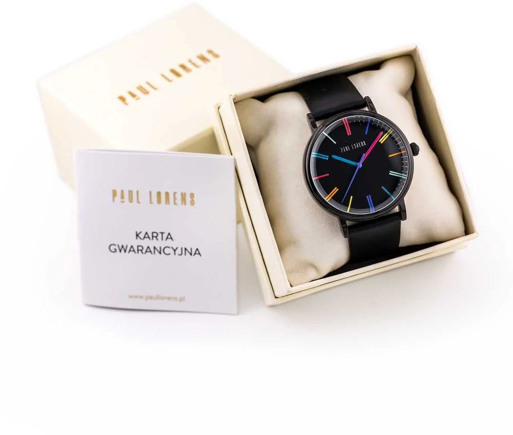 Moteriškas laikrodis PAUL LORENS 41mm PL12600A2-1A1 (zg586a) + BOX