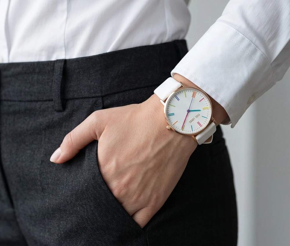 Moteriškas laikrodis PAUL LORENS 41mm PL12600A2-3C3 (zg586b) + BOX