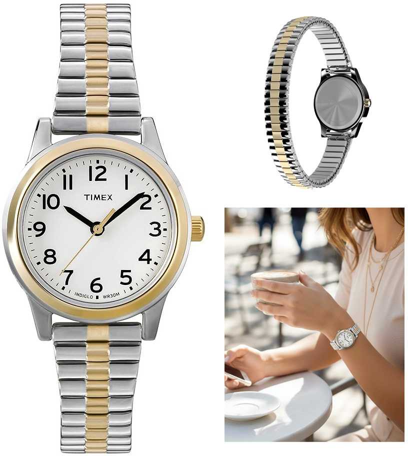 Moteriškas laikrodis TIMEX Essex T2N068 + BOX