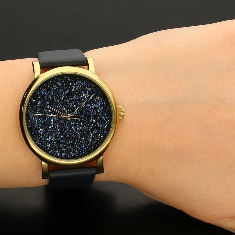 Moteriškas laikrodis TIMEX FASHION CRYSTAL BLOOM TW2R98100 (zt668c)
