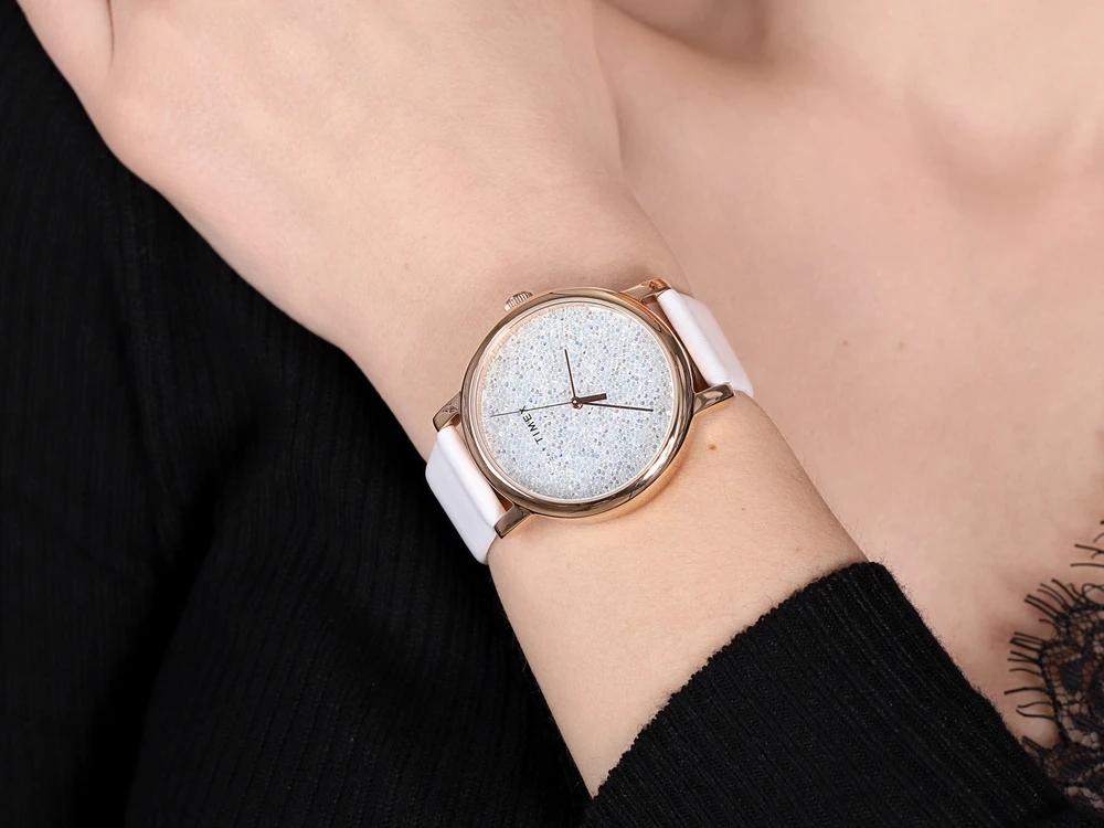 Moteriškas laikrodis TIMEX FASHION CRYSTAL BLOOM TW2R95000 (zt668b)