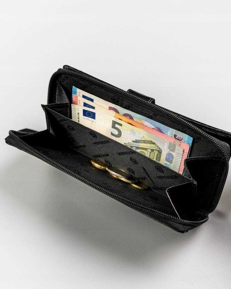 Peterson PTN 2519-BO moteriška odinė piniginė