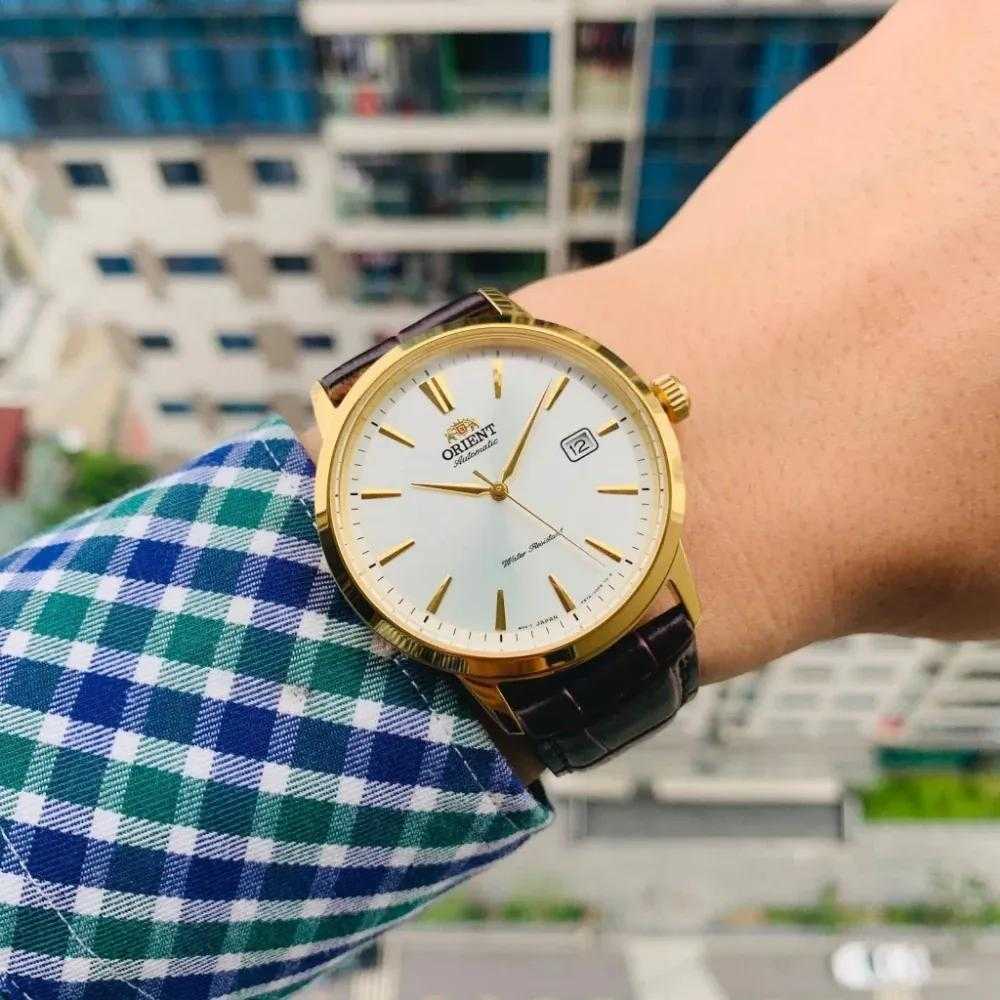 Orient Contemporary Symphony III vyriškas laikrodis RA-AC0F04S10B + BOX