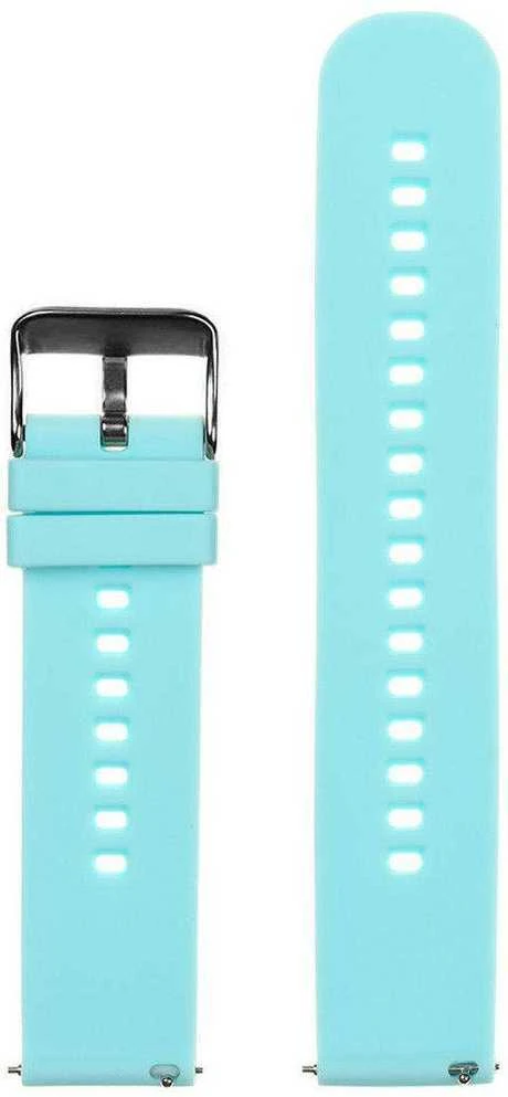Pacific U27 rubber watch strap - mėlynas/juodas - 22mm