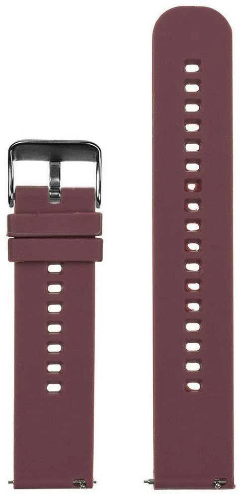 Pacific U27 rubber watch strap - violetinė/juodas - 18mm