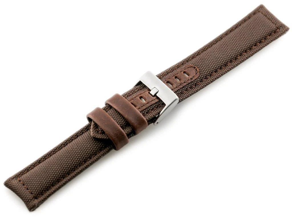 „Pacific W34“ – PREMIUM – ruda – 24 mm odinis laikrodžio dirželis