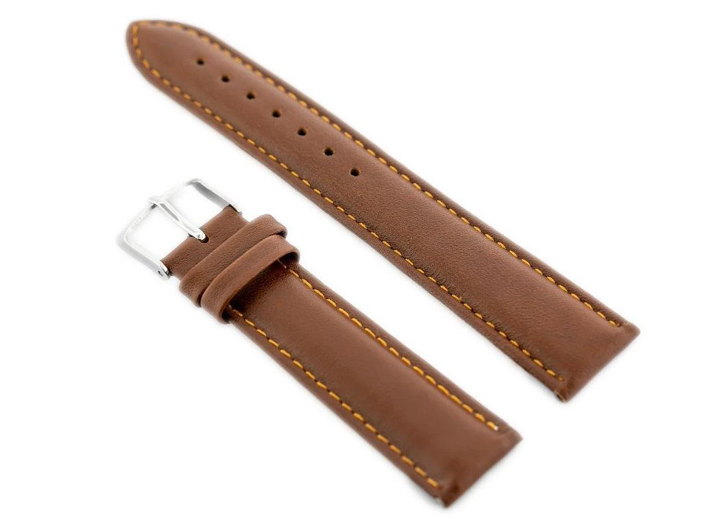 Odinis laikrodžio dirželis „Pacific W83L“ – ruda – 22 mm