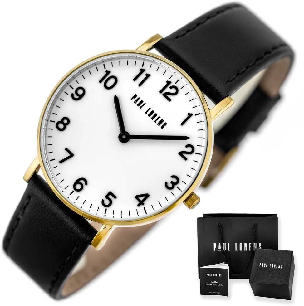 Laikrodis PAUL LORENS MALE WATCH - PL11989A5-3A1 (zg370d) + BOX