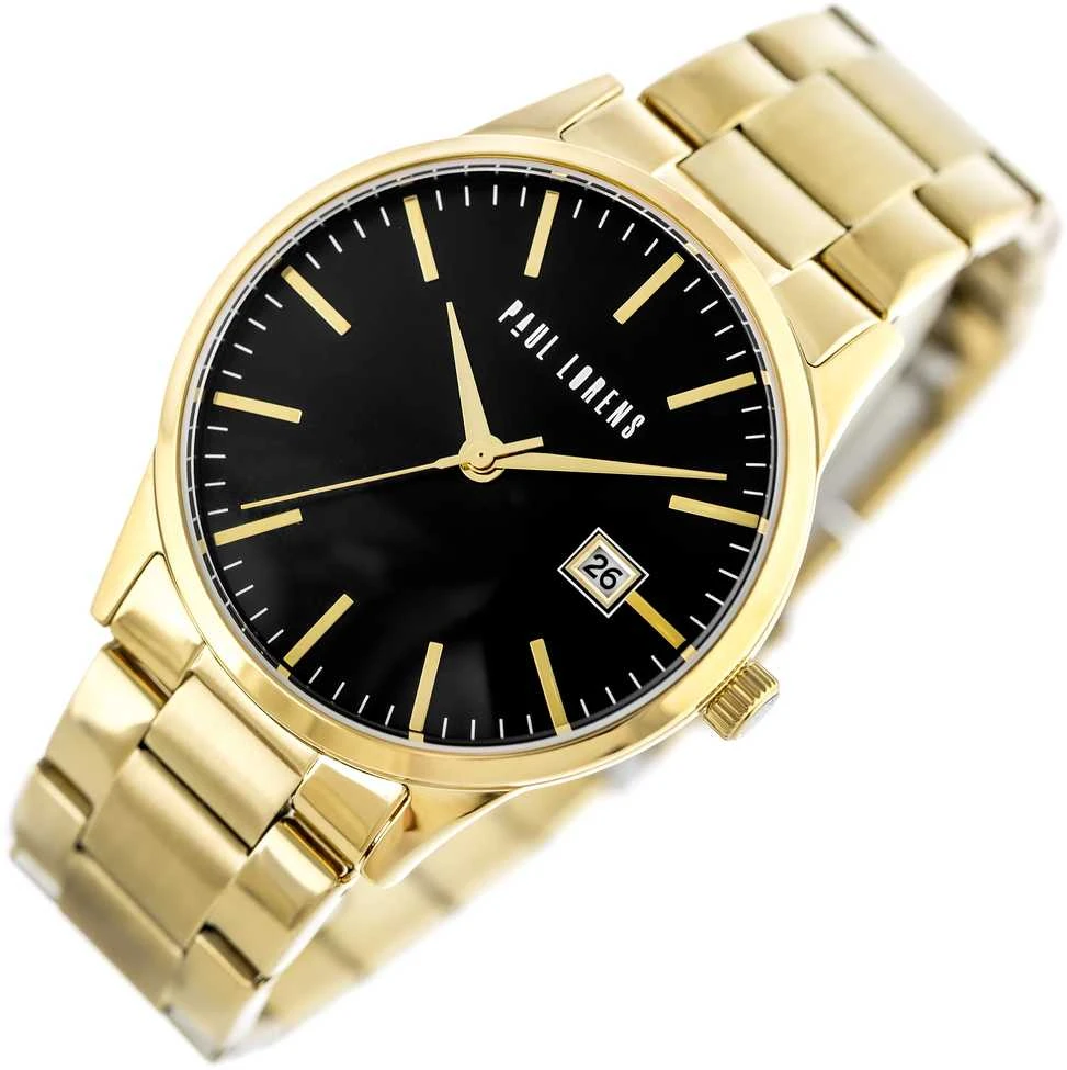 PAUL LORENS MALE WATCH - PL14573B-1D1 (zg367b) + BOX