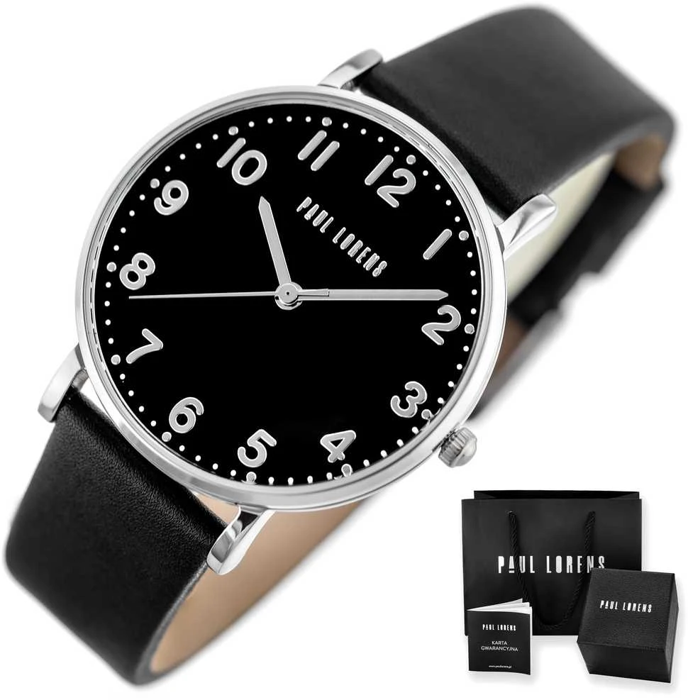 PAUL LORENS MALE WATCH - PL20005A-1A1 (zg376c) + BOX