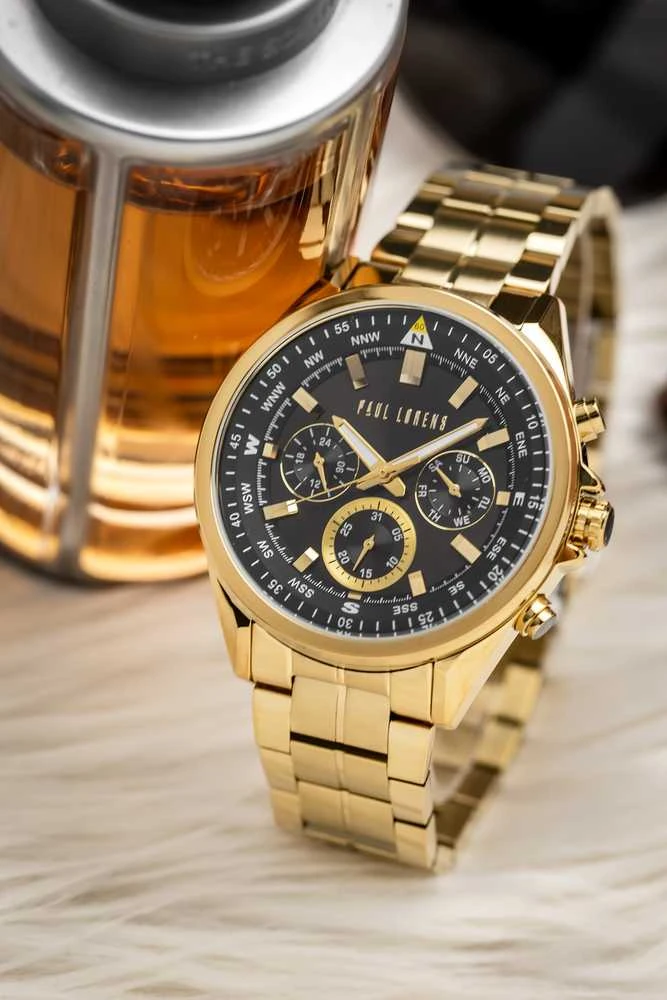 PAUL LORENS MALE WATCH - PL20009B-1D1 (zg385d) + BOX