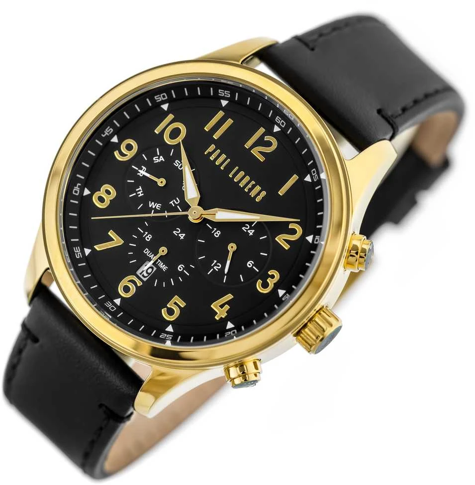 PAUL LORENS MALE WATCH - PL20011A-1A2 (zg378a) + BOX