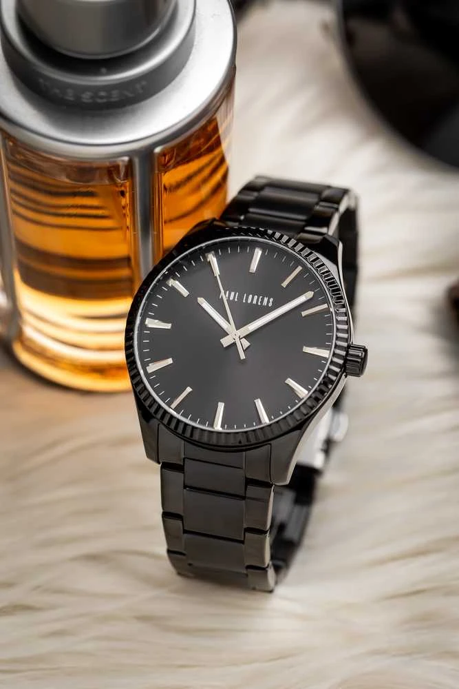 PAUL LORENS MALE WATCH - PL20012B-1A5 (zg382e) + BOX