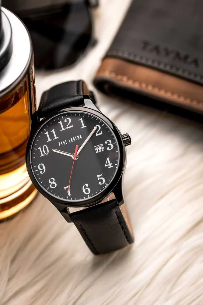 PAUL LORENS MALE WATCH - PL20016A-1A3 (zg380a) + BOX
