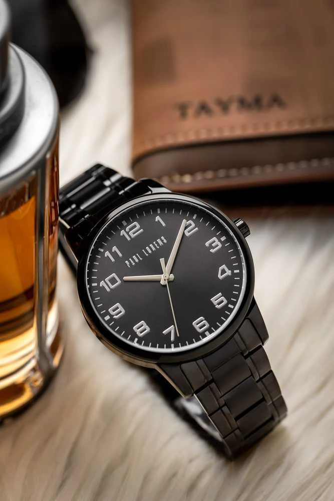 PAUL LORENS MALE WATCH - PL20018B-1A5 (zg388e) + BOX