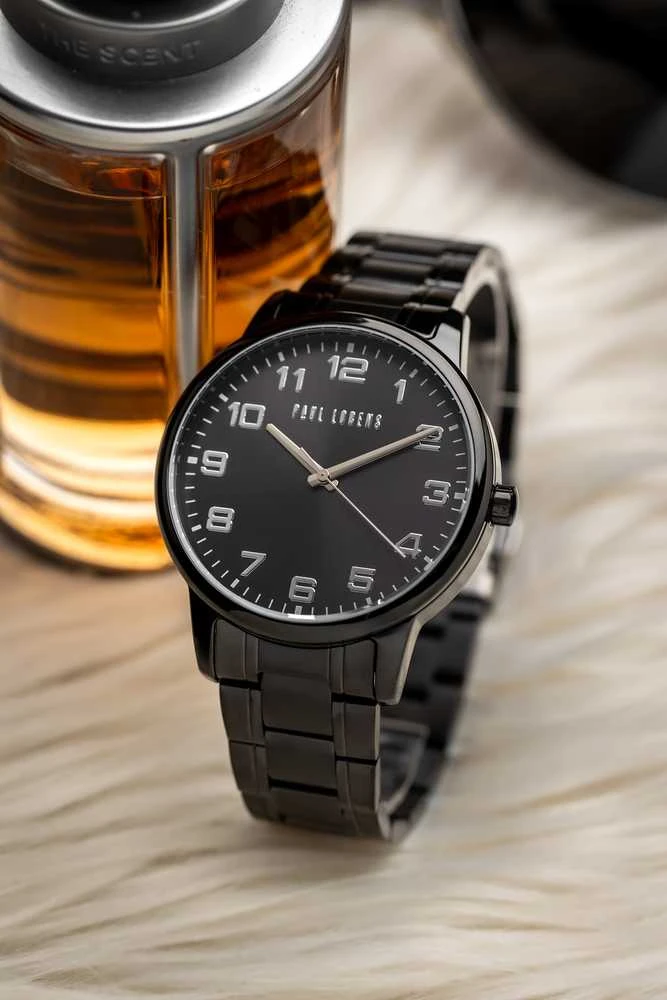 PAUL LORENS MALE WATCH - PL20018B-1A5 (zg388e) + BOX