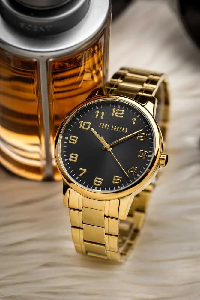 PAUL LORENS MALE WATCH - PL20018B-1D1 (zg388d) + BOX