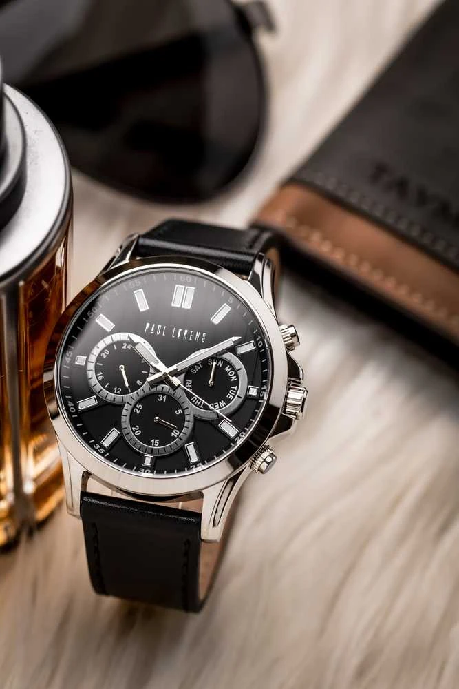 Laikrodis PAUL LORENS MALE WATCH - PL8071A2-6F1 (zg373d) + BOX