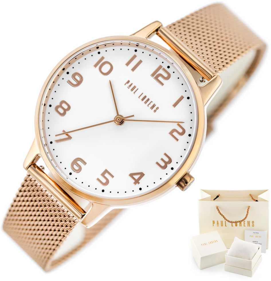 Laikrodis PAUL LORENS WOMEN'S WATCH - PL11715B2-4D1 (zg511d) + BOX