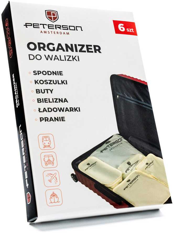 „Rinkinys“ kelionių organizatoriai lagaminams – Petersonas