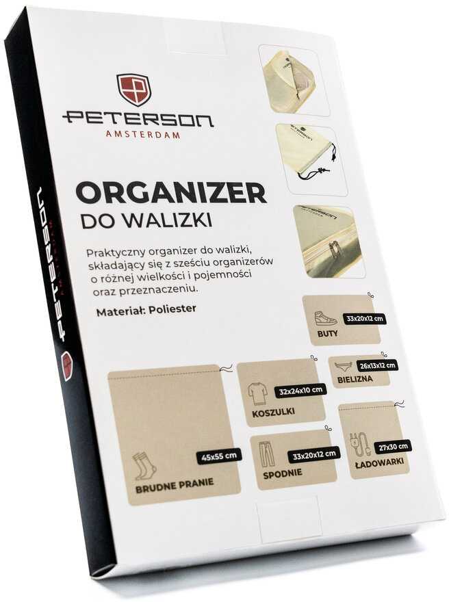 „Rinkinys“ kelionių organizatoriai lagaminams – Petersonas