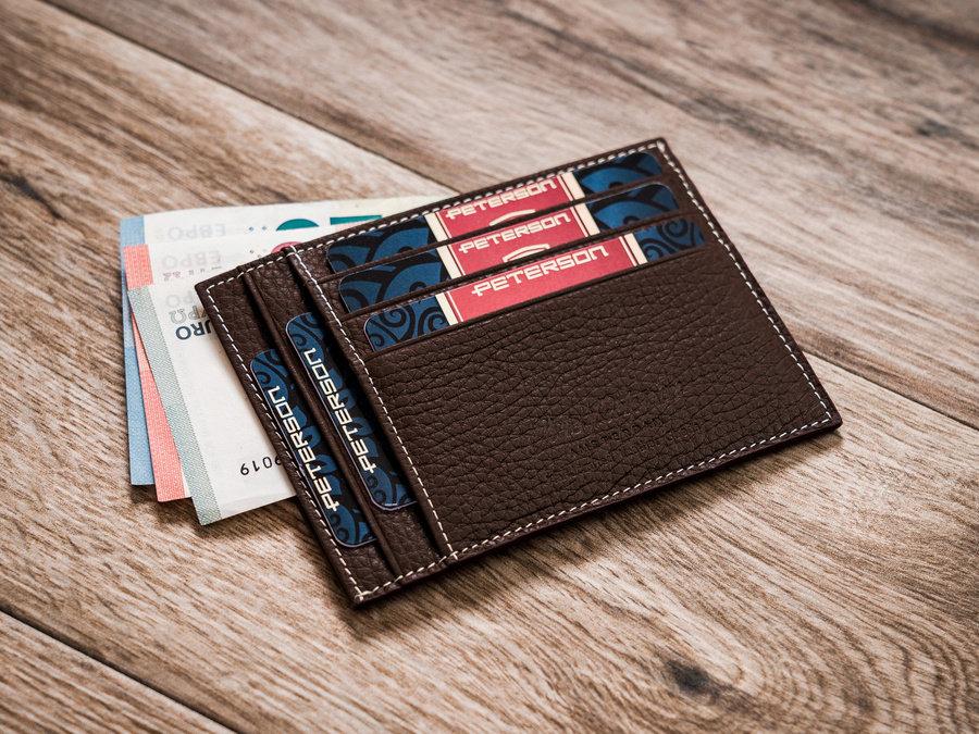 Odinis dėklas dokumentams ir banknotams - Peterson