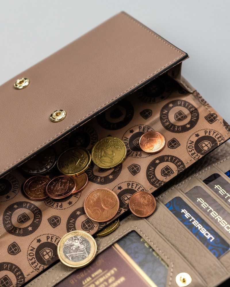 Peterson PTN SM-411 moteriška odinė piniginė