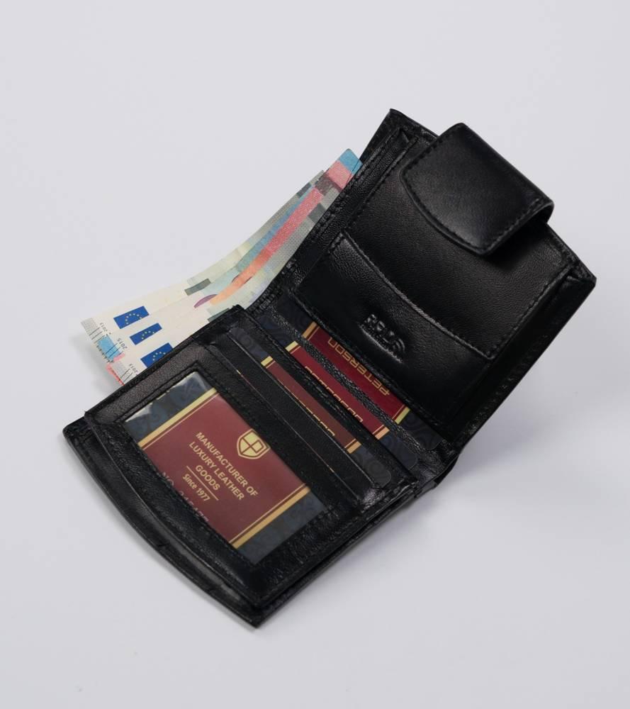 Peterson Portfel damski PTN RD-314-GCL-M Juodas