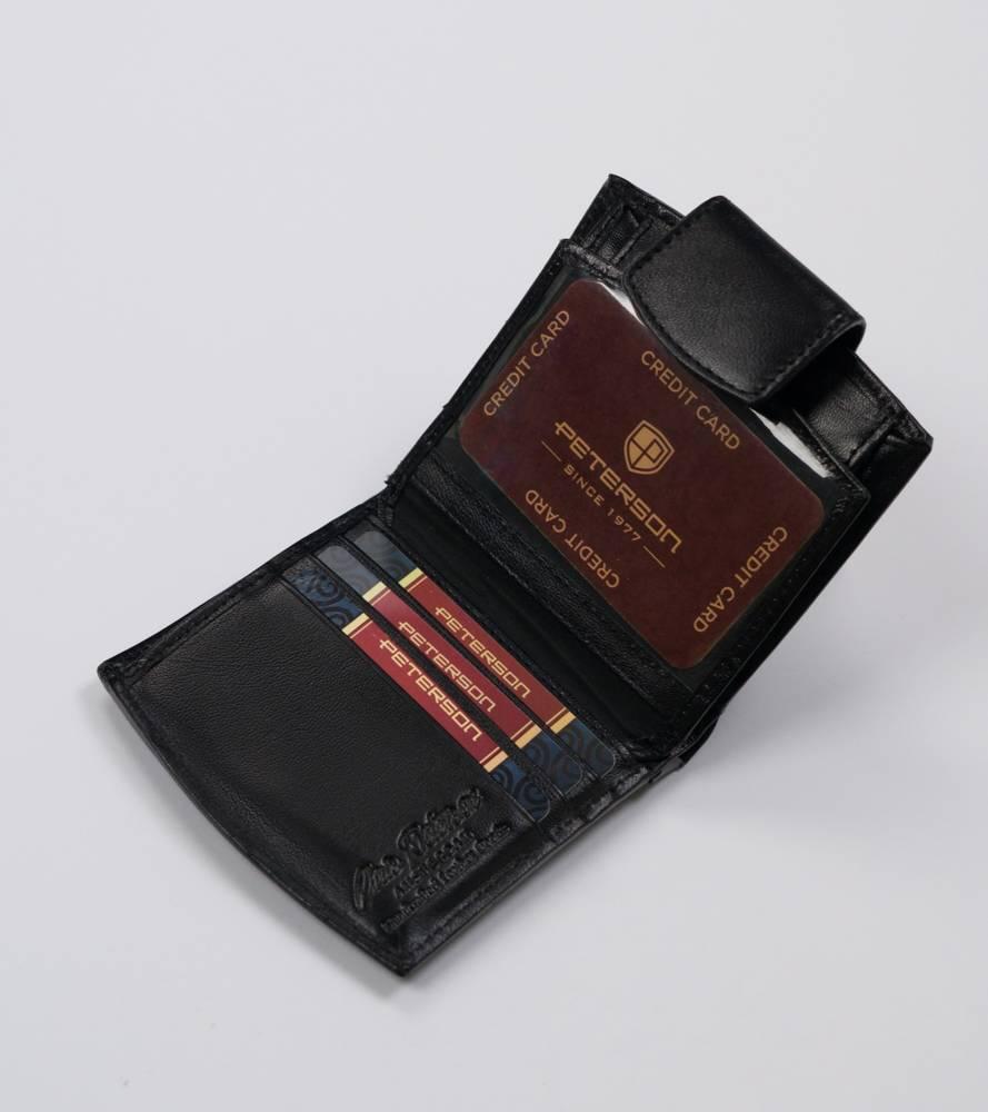 Peterson Portfel damski PTN RD-314-GCL-M Juodas