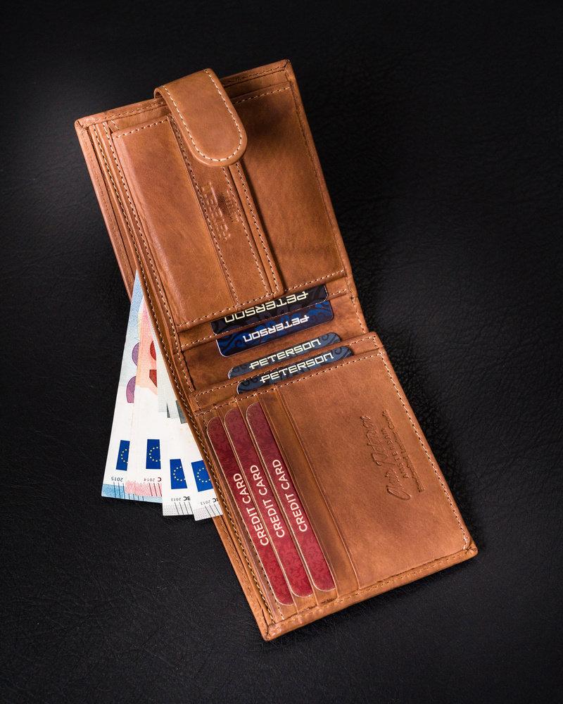 Peterson Odinė piniginė PTN N008L-PCA TAN