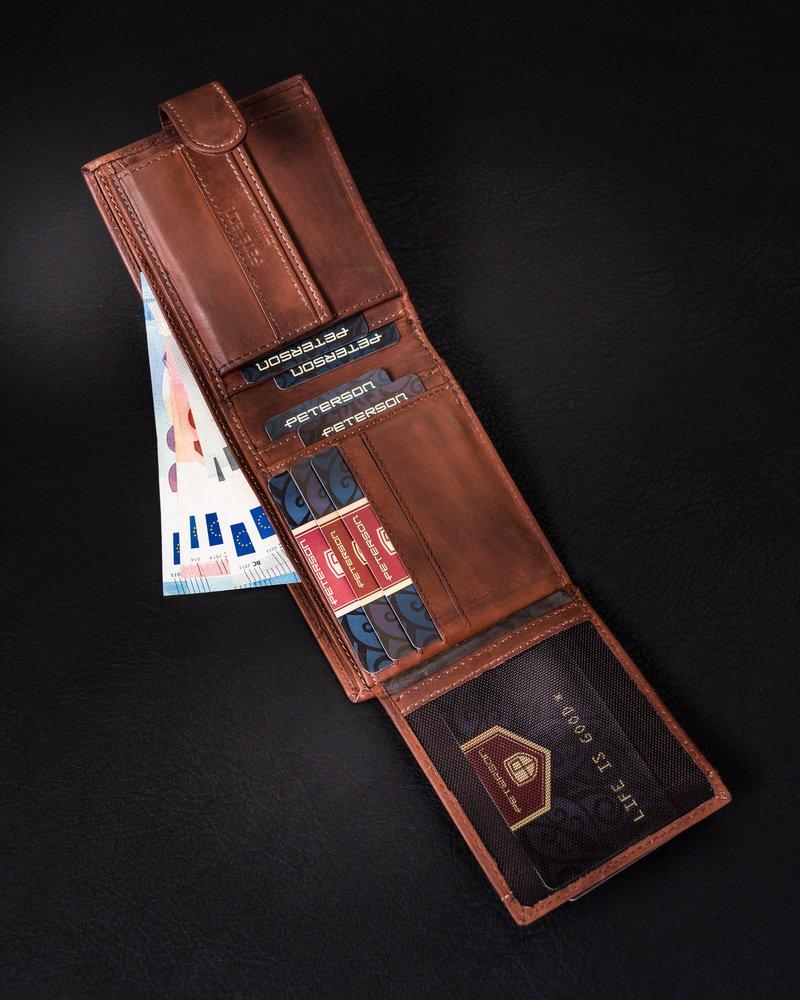 Peterson PTN N008L-PCA vyriška odinė piniginė