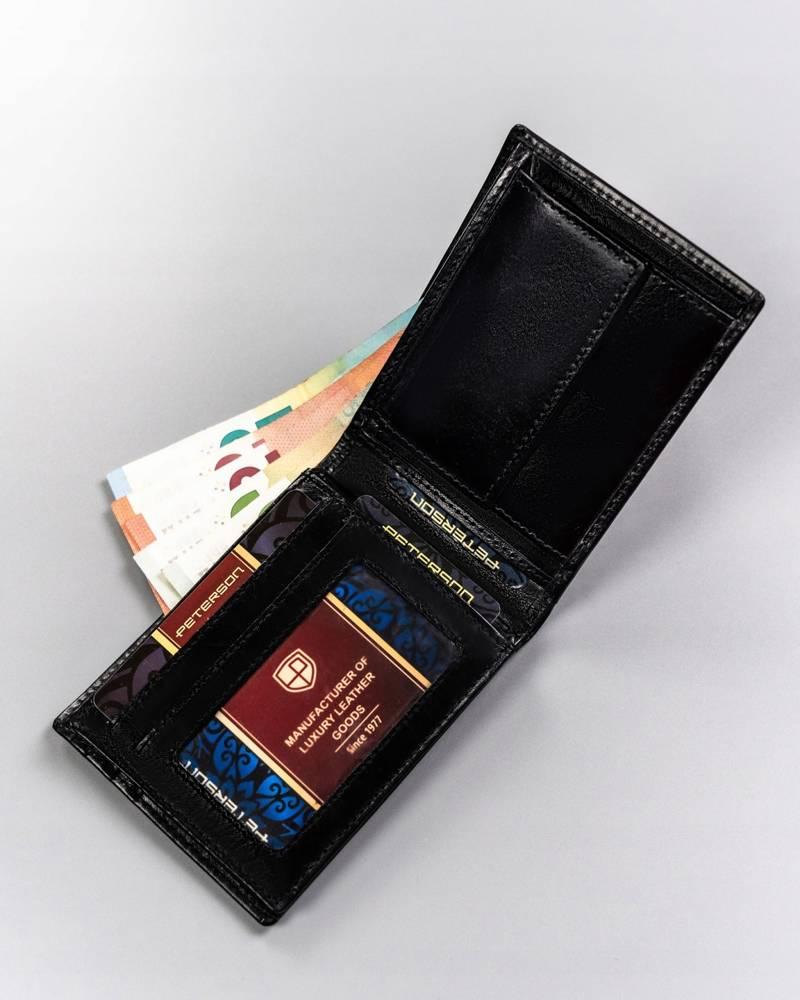 Peterson Portfel męski skórzany PTN 22304-VT Juodas