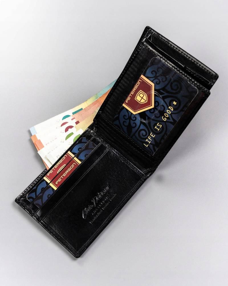 Peterson Portfel męski skórzany PTN 22304-VT Juodas