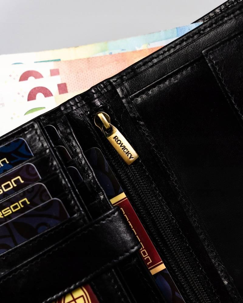 Peterson Portfel męski skórzany PTN 22307-VT Juodas