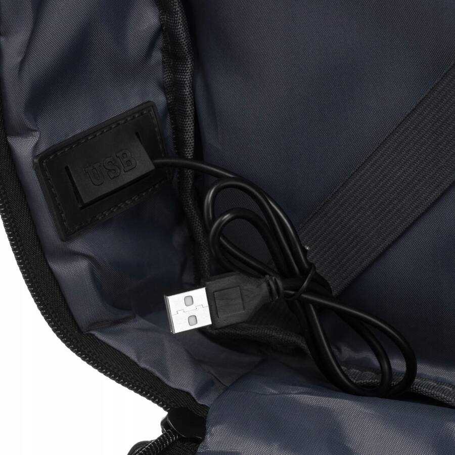 Kuprinė kelioninis su miejscem na laptopa i portem USB - Peterson