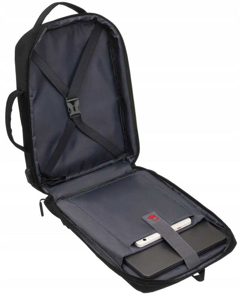 Kuprinė kelioninis su miejscem na laptopa i portem USB - Peterson