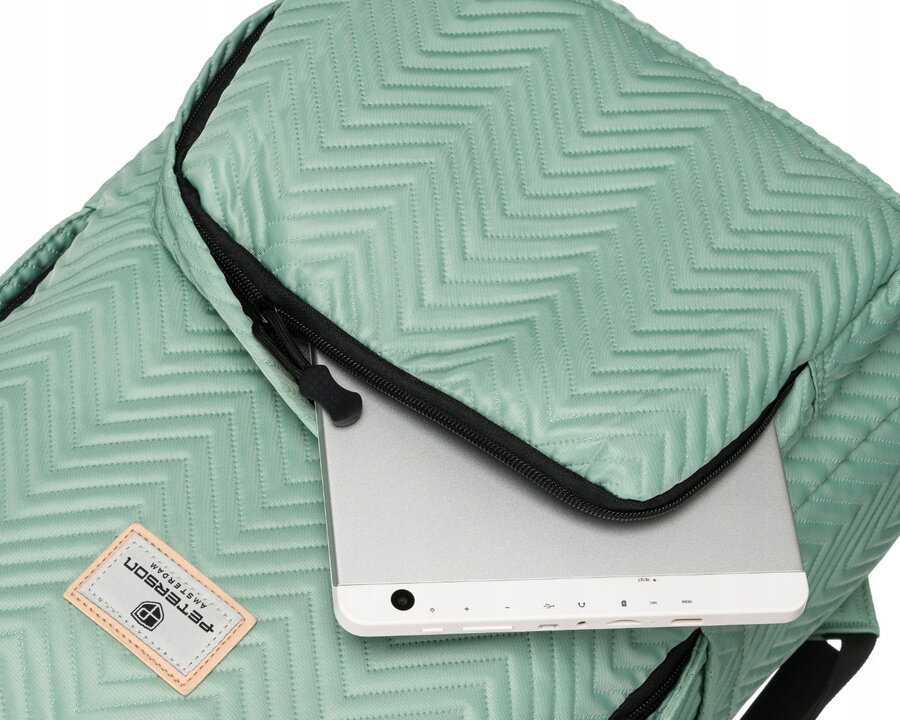 Kuprinė su poliestru su miejscem na laptopa - Peterson