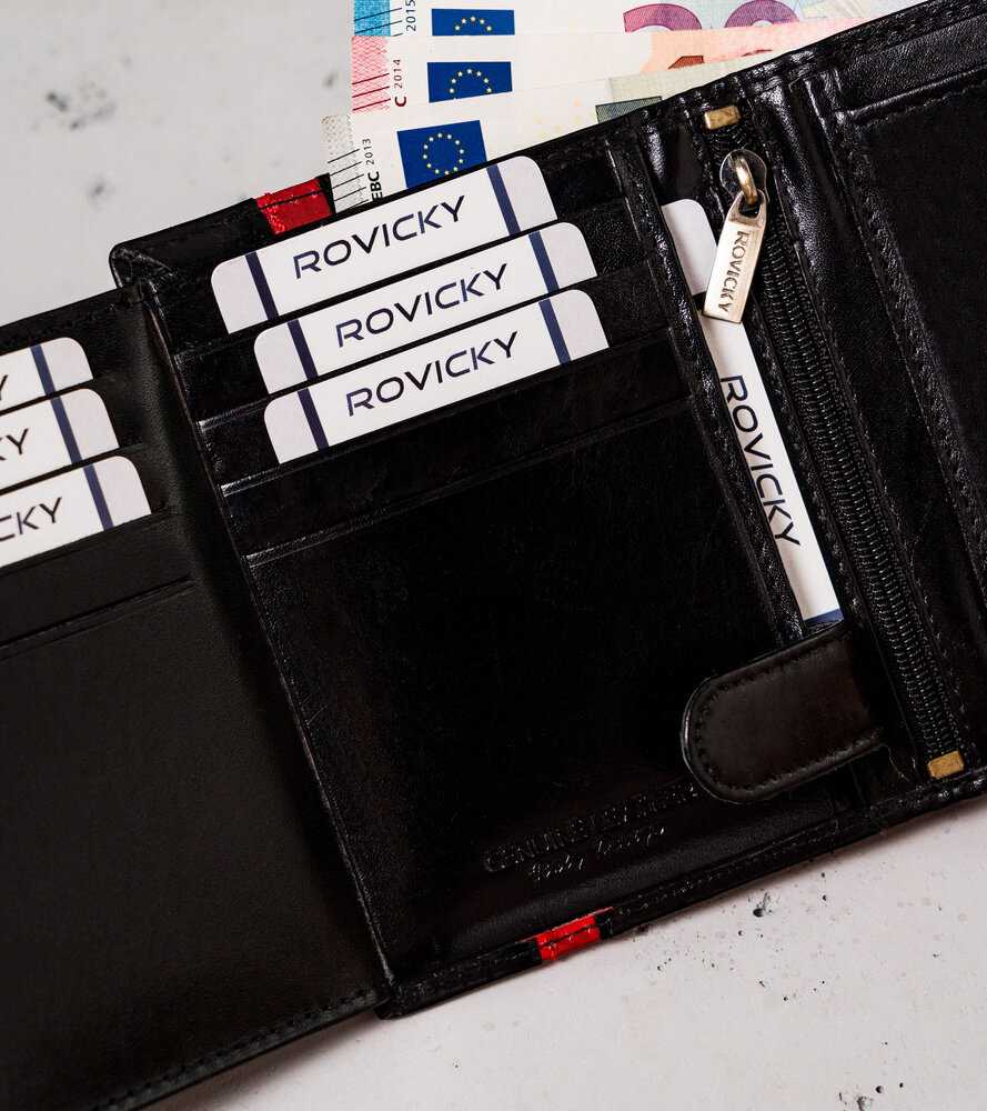 Vyriška piniginė Rovicky N4-RVTP RFID